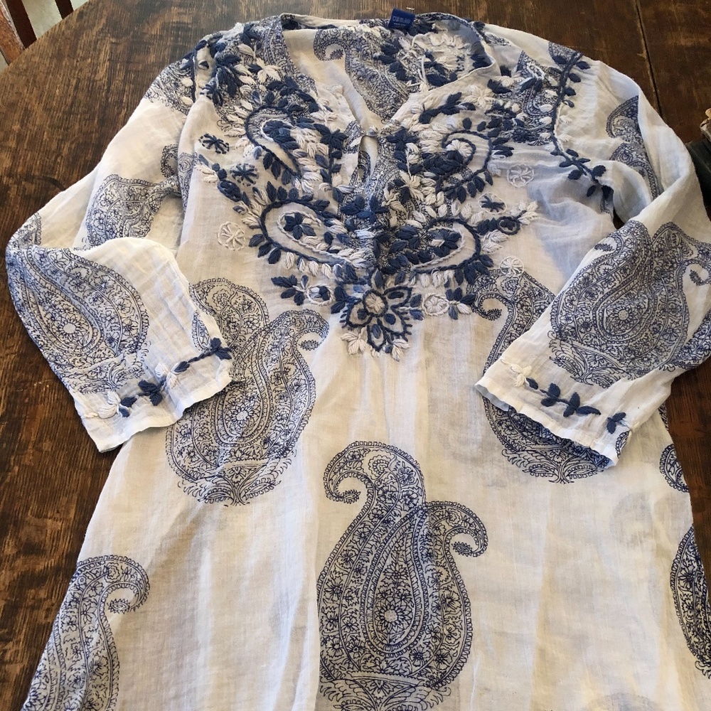 Cotton embroidery top b Raj